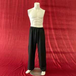 Wushu kungfu pants cotton black