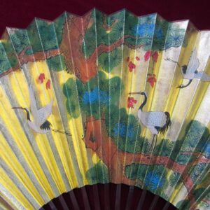 double dragon decorative fan