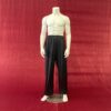 Wushu tai chi pants satin black