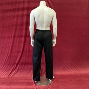 Kung Fu pants cotton polyester mix black