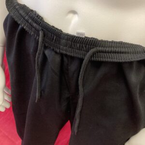 Kung Fu pants cotton polyester mix black