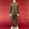 Tai Chi uniform viscose brown