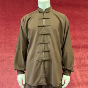 Tai Chi uniform viscose brown