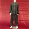 Tai Chi uniform viscose dark brown