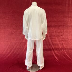 Tai Chi uniform viscose white