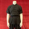 wushu jacket black cotton G213