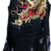 Black Nan Quan pure silk wushu taiji uniform