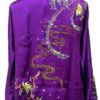 Purple Phoenix pure silk wushu taiji uniform