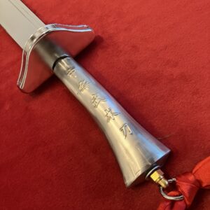 Double wushu saber twin broadsword